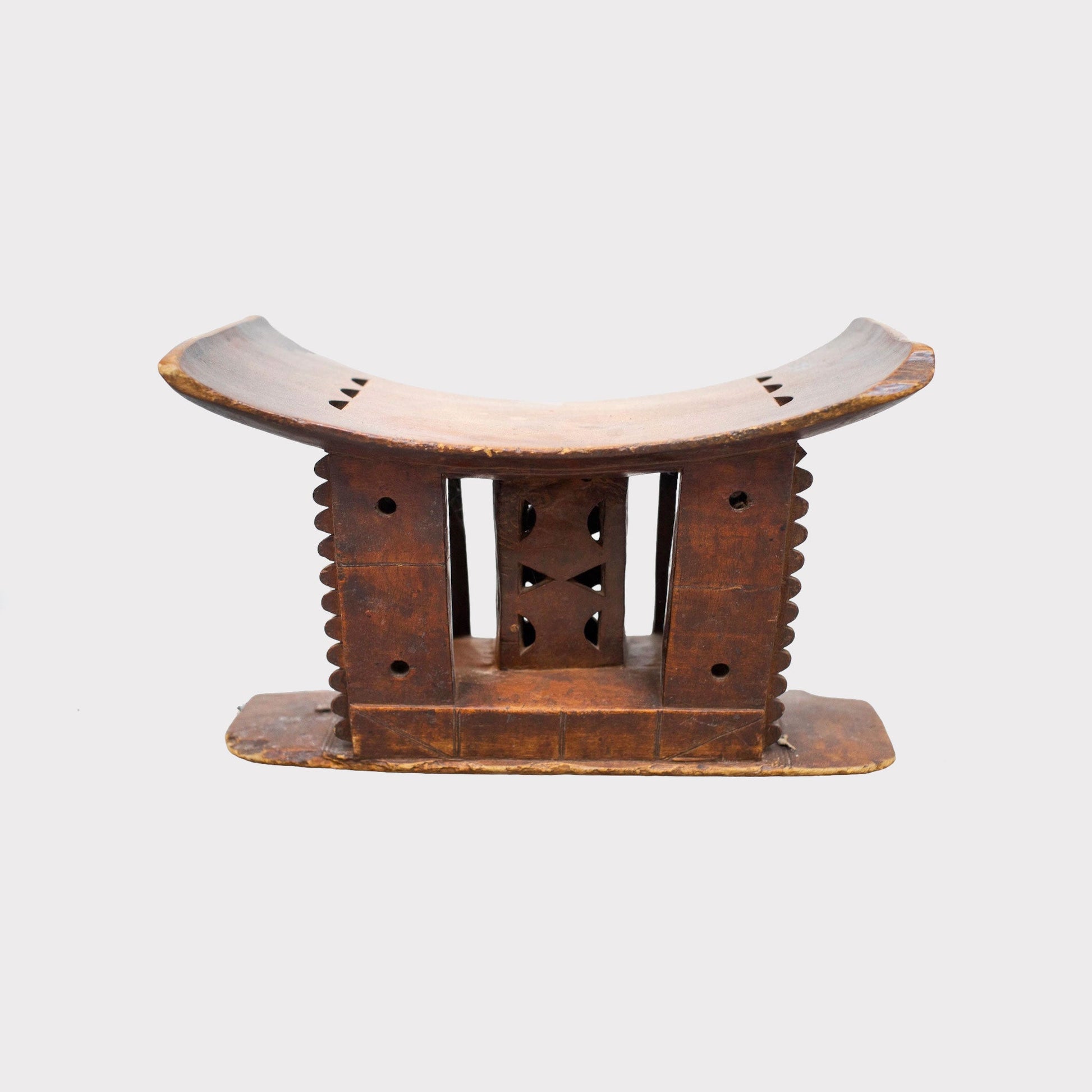 Ashanti Carved Stool from Ghana